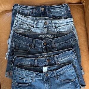 American Eagle Outfitters Women's Blue Jean Shorts